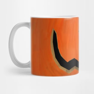 Jack-O-Lantern Pumpkin Smiley Face Mouth Mug